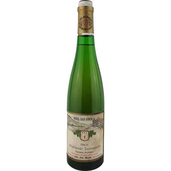 Joh. Jos. Prüm - Wehlener Sonnenuhr Riesling Eiswein-Auslese Goldkapsel  1961 - 0,7 l - Bottle Hero