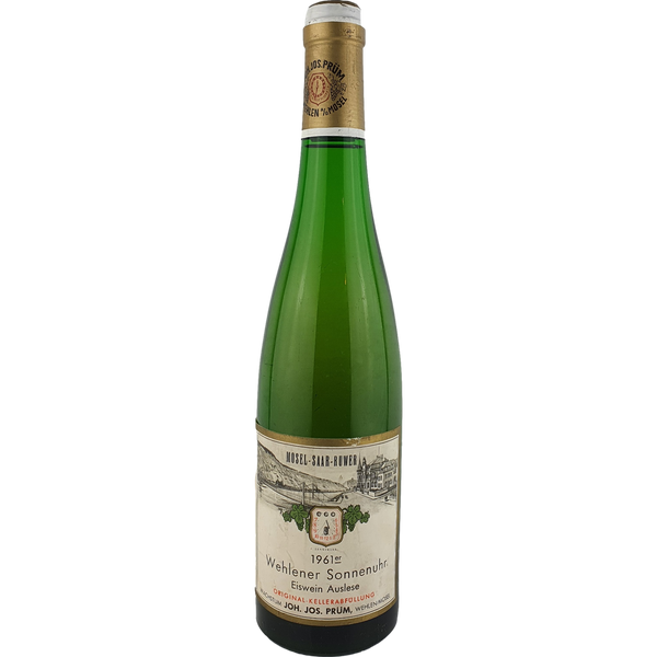 Joh. Jos. Prüm - Wehlener Sonnenuhr Riesling Eiswein-Auslese Goldkapsel  1961 - 0,7 l - Bottle Hero