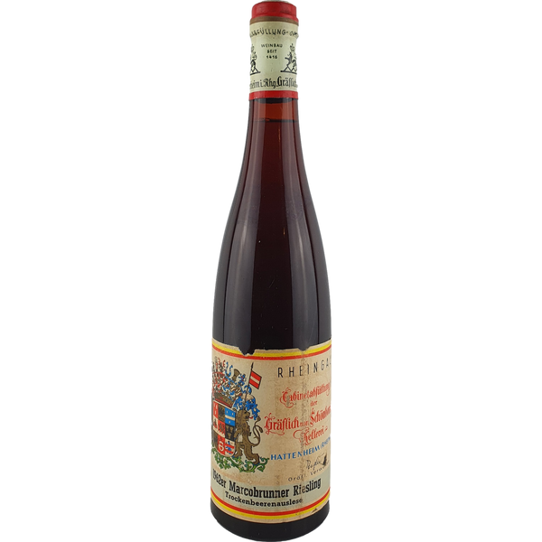 Schloss Schönborn - Marcobrunner Riesling Trockenbeerenauslese   1962 - 0,7 l - Bottle Hero