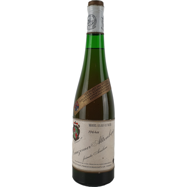 Bischöfliches Priesterseminar - Canzemer Altenberg Riesling feinste Auslese   1964 - 0,7 l - Bottle Hero