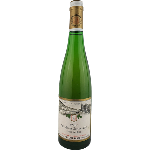 Joh. Jos. Prüm - Wehlener Sonnenuhr Riesling feine Auslese Goldkapsel  1964 - 0,7 l - Bottle Hero