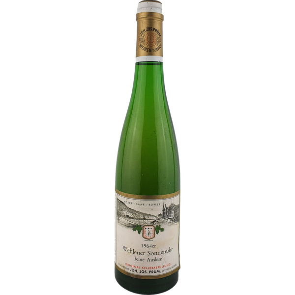 Joh. Jos. Prüm - Wehlener Sonnenuhr Riesling feine Auslese Goldkapsel  1964 - 0,7 l - Bottle Hero