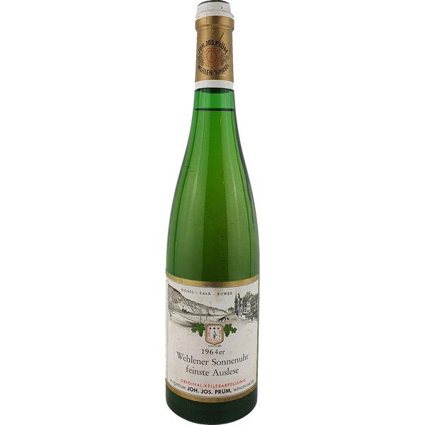 Joh. Jos. Prüm - Wehlener Sonnenuhr Riesling feinste Auslese Goldkapsel  1964 - 0,7 l - Bottle Hero