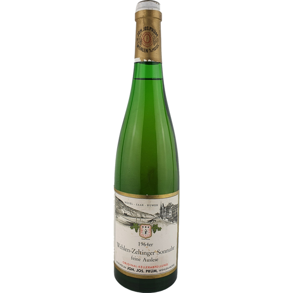 Joh. Jos. Prüm - Wehlener-Zeltinger Sonnenuhr Riesling feine Auslese Goldkapsel  1964 - 0,7 l - Bottle Hero