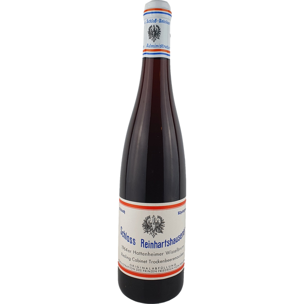 Schloss Reinhartshausen - Hattenheimer Wisselbrunn Riesling Trockenbeerenauslese Cabinet   1964 'ex Chateau 2018' - 0,7 l - Bottle Hero