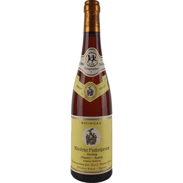 Wegeler - Winkeler Hasensprung Riesling Eiswein-Auslese   1966 - 0,7 l - Bottle Hero