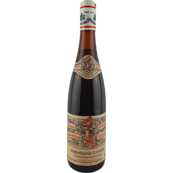 Reichsrat von Buhl - Deidesheimer Leinhöhle Riesling Trockenbeerenauslese   1967 - 0,7 l - Bottle Hero