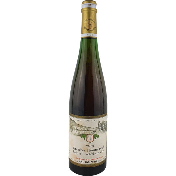 Joh. Jos. Prüm - Graacher Himmelreich Riesling Eiswein - hochfeine Auslese Goldkapsel  1969 - 0,7 l - Bottle Hero