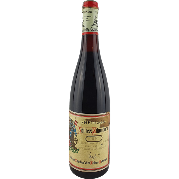 Schloss Schönborn - Hattenheimer Pfaffenberg Riesling Trockenbeerenauslese   1969 - 0,7 l - Bottle Hero