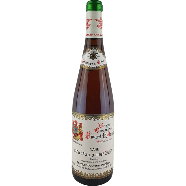 August Anheuser - Kreuznacher Brückes Riesling Trockenbeerenauslese   1971 - 0,7 l - Bottle Hero
