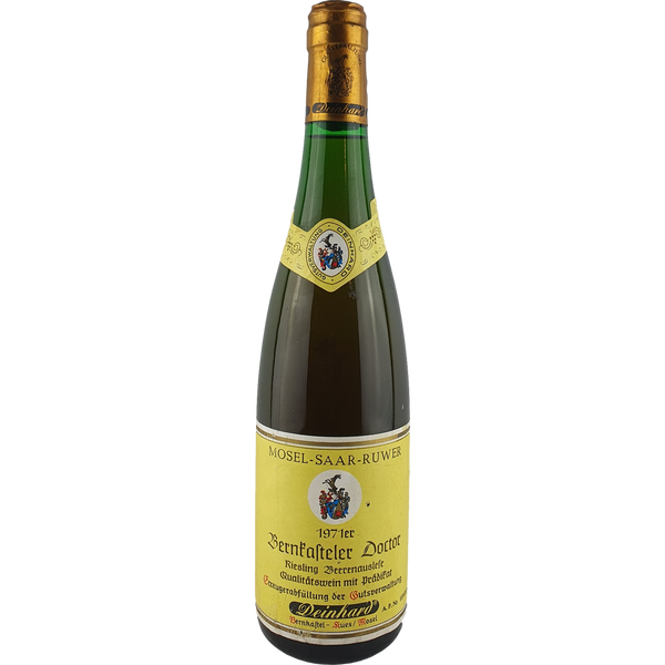 Deinhard - Bernkasteler Doctor Riesling Beerenauslese   1971 - 0,7 l - Bottle Hero