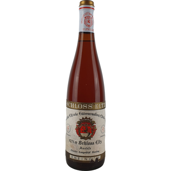 Schloss Eltz - Eltviller Langenstück Riesling Auslese   1971 - 0,7 l - Bottle Hero