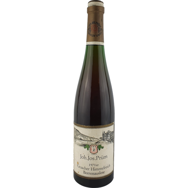 Joh. Jos. Prüm - Graacher Himmelreich Riesling Beerenauslese Goldkapsel  1971 - 0,7 l - Bottle Hero