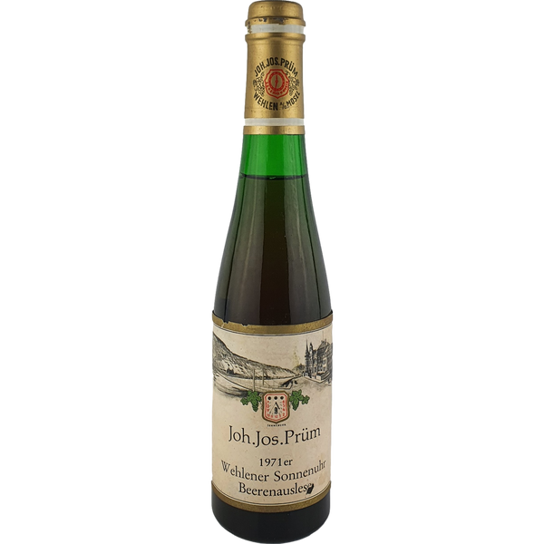 Joh. Jos. Prüm - Wehlener Sonnenuhr Riesling Beerenauslese Goldkapsel  1971 - 0,35 l - Bottle Hero