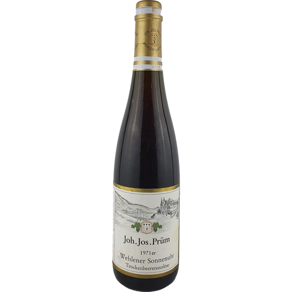 Joh. Jos. Prüm - Wehlener Sonnenuhr Riesling Trockenbeerenauslese Lange Goldkapsel  1971 - 0,7 l - Bottle Hero