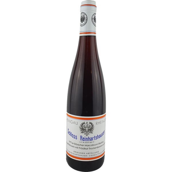 Schloss Reinhartshausen - Erbacher Marcobrunn Riesling Trockenbeerenauslese    1971 'ex Chateau 2018' - 0,7 l - Bottle Hero
