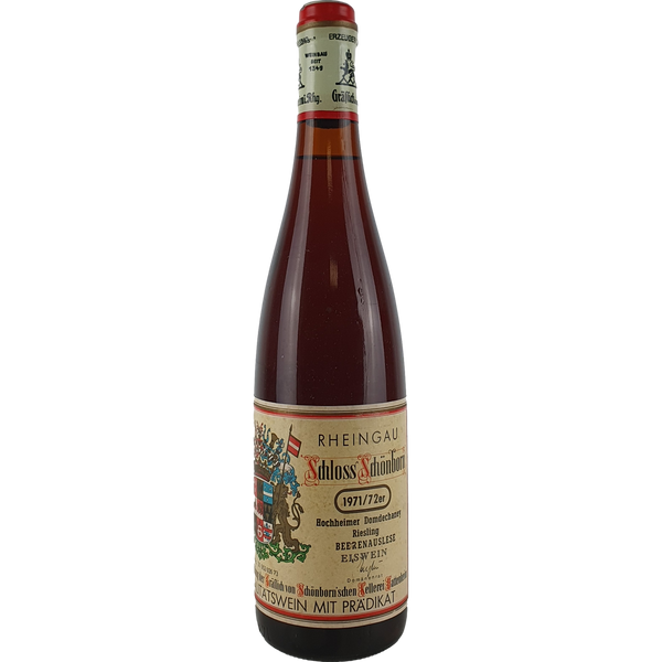 Schloss Schönborn - Hochheimer Domdechaney Riesling Eiswein-Beerenauslese   1971 - 0,7 l - Bottle Hero