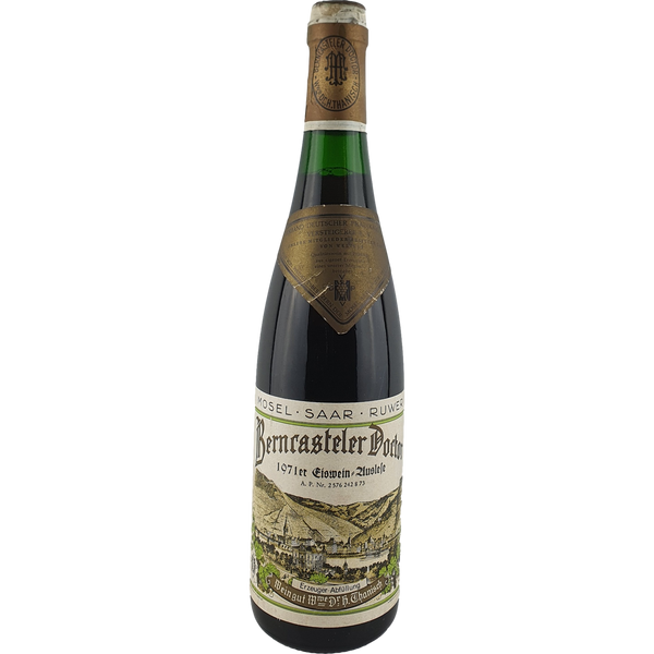 Witwe Dr. H. Thanisch - Berncasteler Doctor Riesling Eiswein-Auslese   1971 - 0,7 l - Bottle Hero