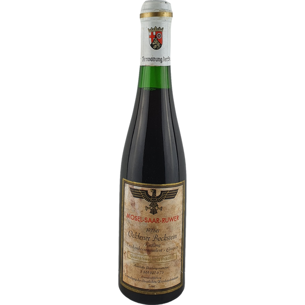 Staatl. Weinbaudomänen Trier - Ockfener Bockstein Riesling Eiswein-Trockenbeerenauslese   1973 - 0,35 l - Bottle Hero