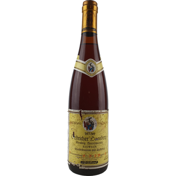 Wegeler (Deinhard) - Oestricher Doosberg Riesling Eiswein-Beerenauslese   1973 - 0,7 l - Bottle Hero