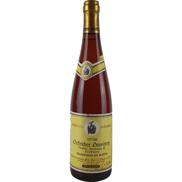 Wegeler (Deinhard) - Oestricher Doosberg Riesling Eiswein-Beerenauslese   1975 - 0,7 l - Bottle Hero