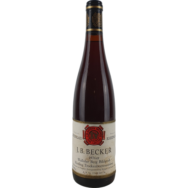 J. B. Becker - Wallufer Berg Bildstock Riesling Trockenbeerenauslese   1976 - 0,7 l - Bottle Hero