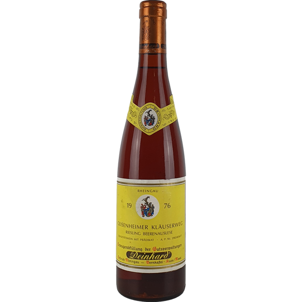 Deinhard - Geisenheimer Kläuserweg Riesling Beerenauslese   1976 - 0,7 l - Bottle Hero