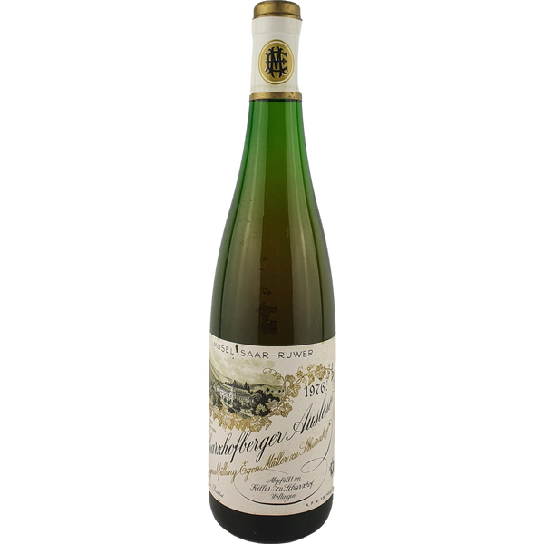 Egon Müller Scharzhof - Scharzhofberger Riesling Auslese 1976 (AP-Nr. 20) - 0,7 l - Bottle Hero