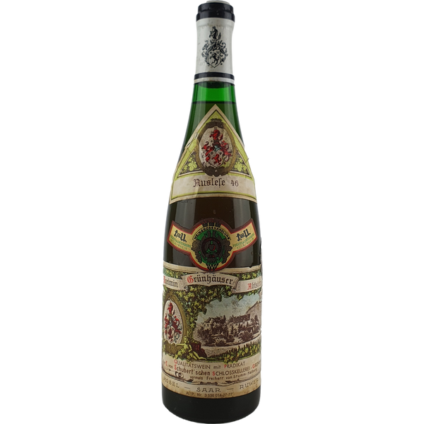 Maximin Grünhäuser (von Schubert) - Abtsberg Riesling Auslese Fass 46  1976 - 0,7 l - Bottle Hero