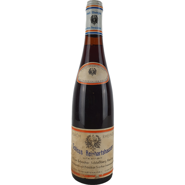 Schloss Reinhartshausen - Erbacher Schlossberg Riesling Trockenbeerenauslese   1976 - 0,7 l - Bottle Hero