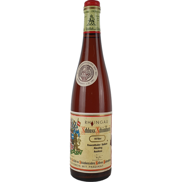 Schloss Schönborn - Rauenthaler Baiken Riesling Auslese   1976 - 0,7 l - Bottle Hero