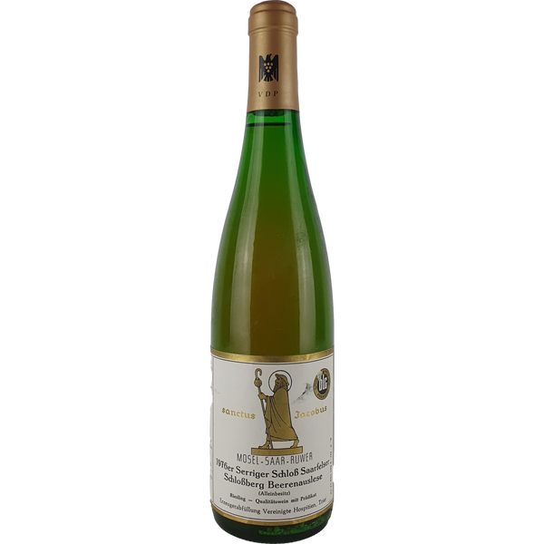 Vereinigte Hospitien (Sanctus Jacobus) - Serriger Schloss Saarfelser Schlossberg Riesling Beerenauslese Goldkapsel  1976 - 0,7 l - Bottle Hero