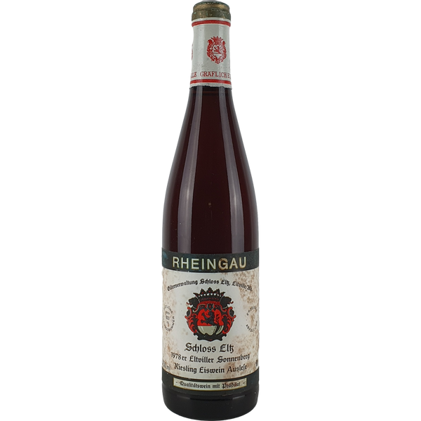 Schloss Eltz - Eltviller Sonenberg Riesling Eiswein-Auslese   1978 - 0,7 l - Bottle Hero