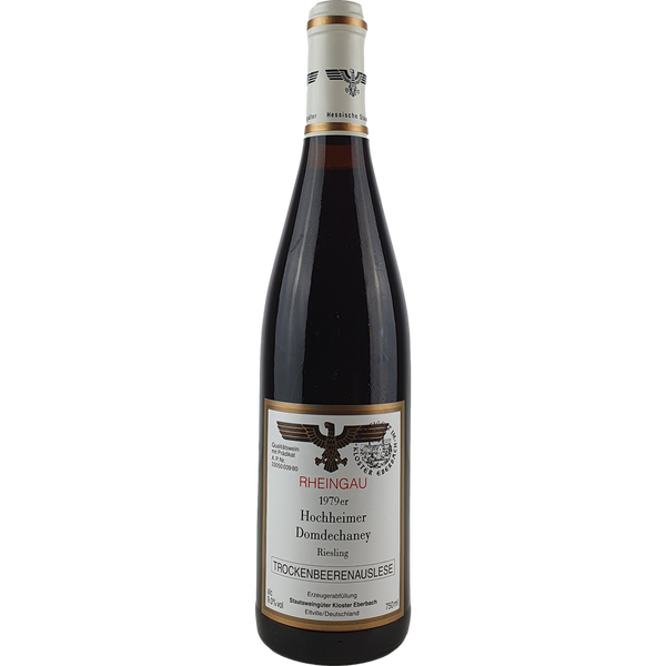 Staatsweingüter Eltville (Kloster Eberbach) - Hochheimer Domdechaney Riesling Trockenbeerenauslese Versteigerung  1979 - 0,75 l - Bottle Hero