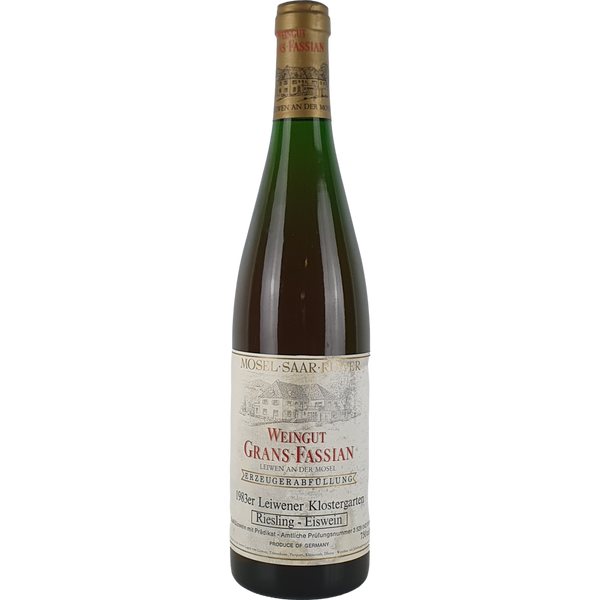 Grans-Fassian - Leiwener Klostergarten Riesling Eiswein Goldkapsel  1983 - 0,75 l - Bottle Hero