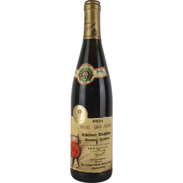 Dr. Fischer (VDP) - Ockfener Bockstein Riesling Eiswein Goldkapsel Versteigerung 1985 - 0,75 l - Bottle Hero