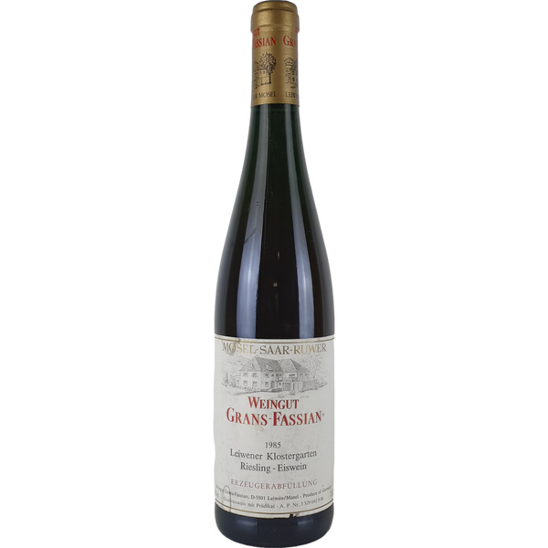 Grans-Fassian - Leiwener Klostergarten Riesling Eiswein Goldkapsel  1985 - 0,75 l - Bottle Hero
