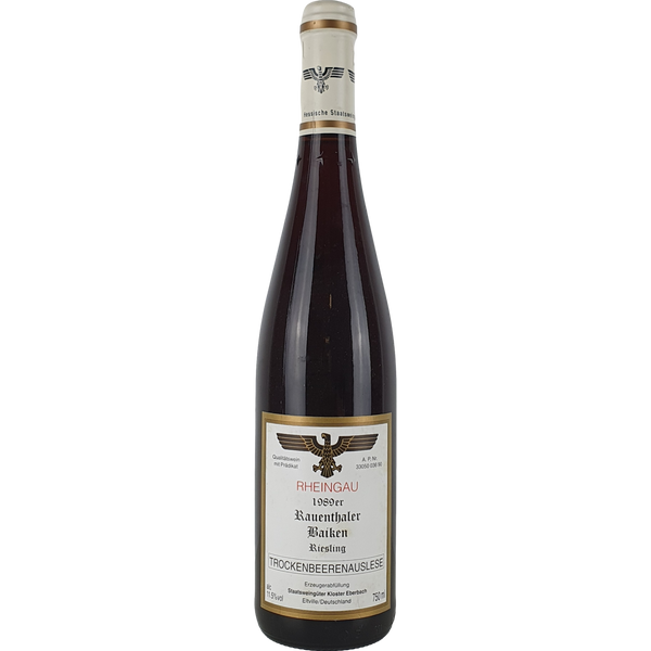 Staatsweingüter Kloster Eberbach - Rauenthaler Baiken Riesling Trockenbeerenauslese   1989 - 0,75 l - Bottle Hero