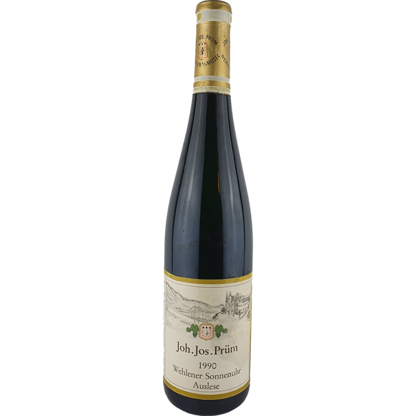 Joh. Jos. Prüm - Wehlener Sonnenuhr Riesling Auslese Lange Goldkapsel  1990 - 0,75 l - Bottle Hero