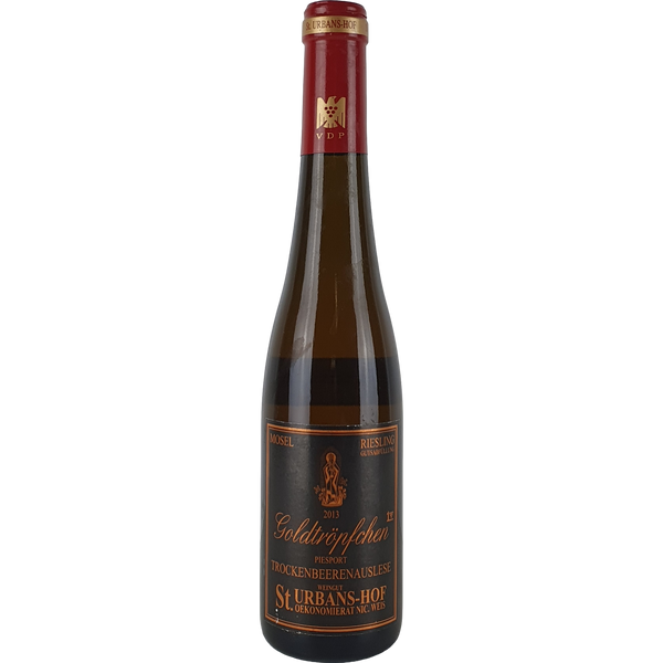 St. Urbans-Hof, Nik Weis - Goldtröpfchen Riesling Trockenbeerenauslese    2013 (97 Fallstaff) - 0,375 l - Bottle Hero