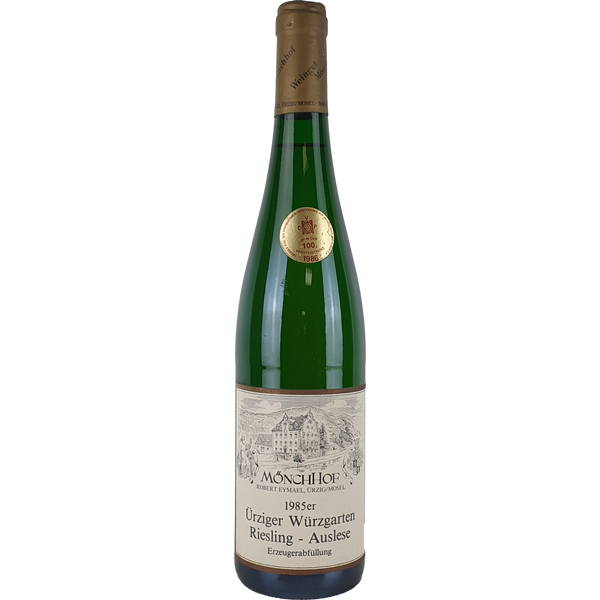 Mönchhof Robert Eymael - Ürziger Würzgarten Riesling Auslese Goldkapsel Versteigerung 1985 - 0,75 l - Bottle Hero