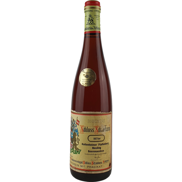 Schloss Schönborn - Hattenheimer Pfaffenberg Riesling Beerenauslese Versteigerung  1971 - 0,7 l - Bottle Hero