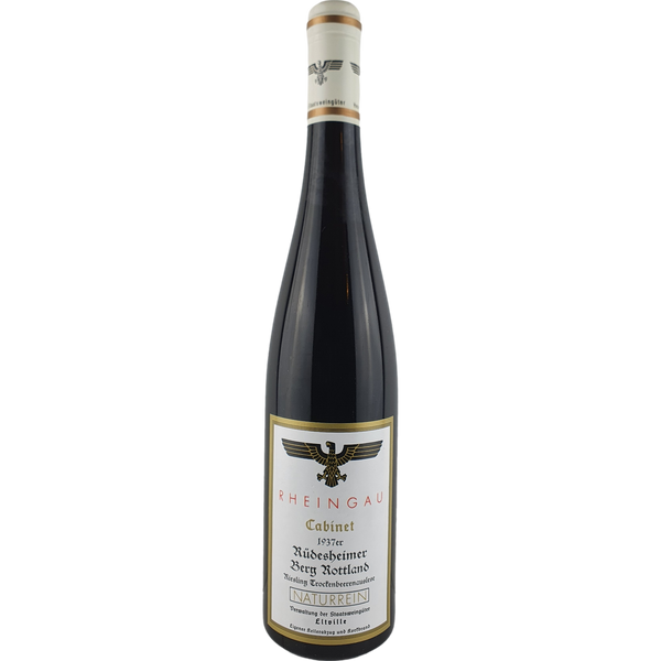 Staatsweingüter Eltville (Kloster Eberbach) - Rüdesheimer Berg Rottland Riesling Trockenbeerenauslese Cabinet  1937 - 0,7 l - Bottle Hero