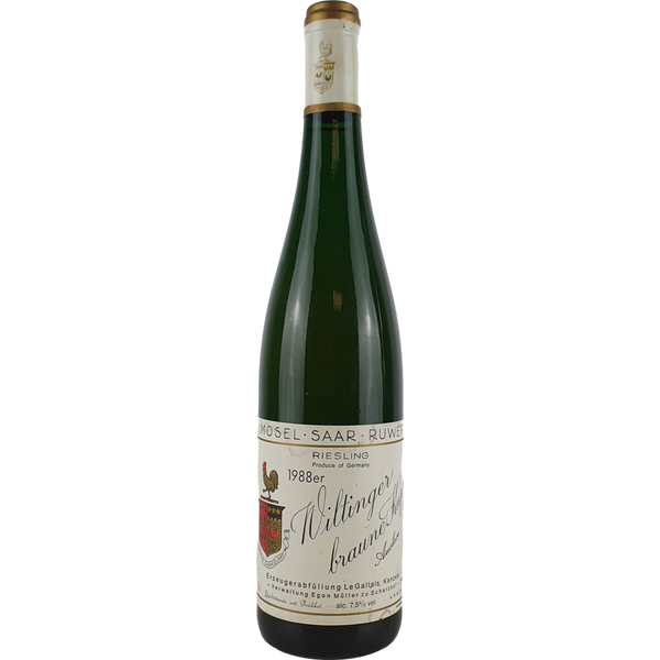 Le Gallais 'Egon Müller zu Scharzhof' - Wiltinger braune Kupp Riesling Auslese   1988  - 0,75 l - Bottle Hero