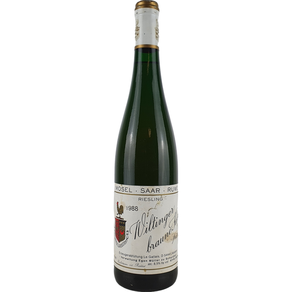 Le Gallais 'Egon Müller zu Scharzhof' - Wiltinger braune Kupp Riesling Spätlese   1988  - 0,75 l - Bottle Hero