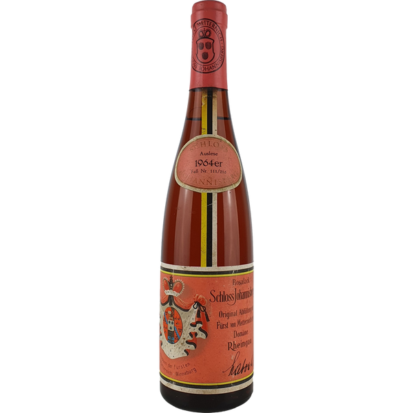 Schloss Johannisberg - Schloss Johannisberg Riesling Auslese Rosalack Faß Nr. 111/216 1964  - 0,7 l - Bottle Hero