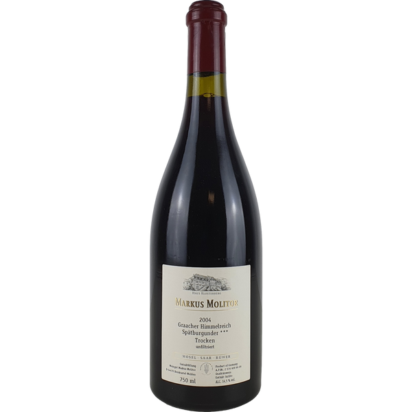 Markus Molitor - Graacher Himmelreich Spätburgunder *** 2004  - 0,75 l - Bottle Hero