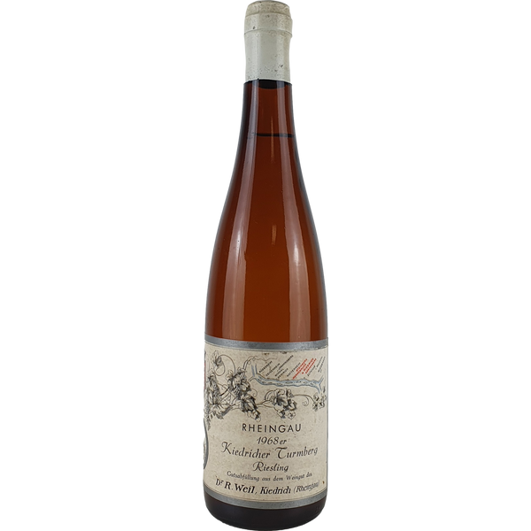 Robert Weil - Kiedricher Turmberg Riesling    1968  - 0,7 l - Bottle Hero
