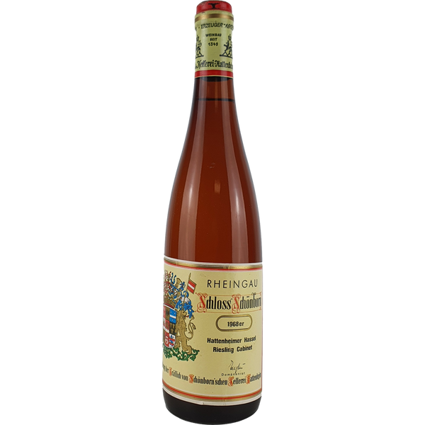 Schloss Schönborn - Hattenheimer Hassel Riesling  Cabinet  1968  - 0,7 l - Bottle Hero