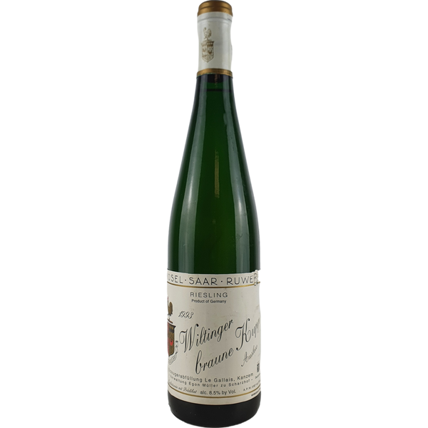 Le Gallais 'Egon Müller zu Scharzhof' - Wiltinger braune Kupp Riesling Auslese  1993  - 0,75 l - Bottle Hero